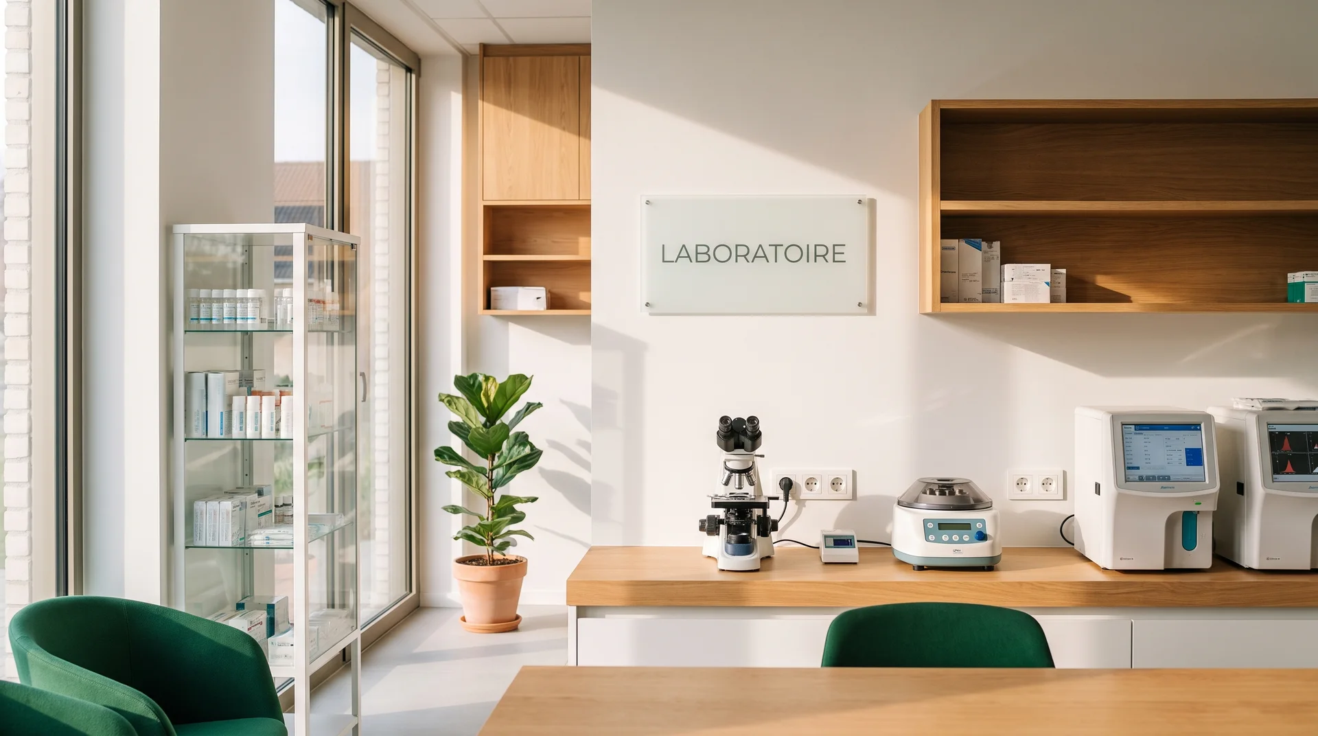 Laboratoire d'analyses interne du cabinet