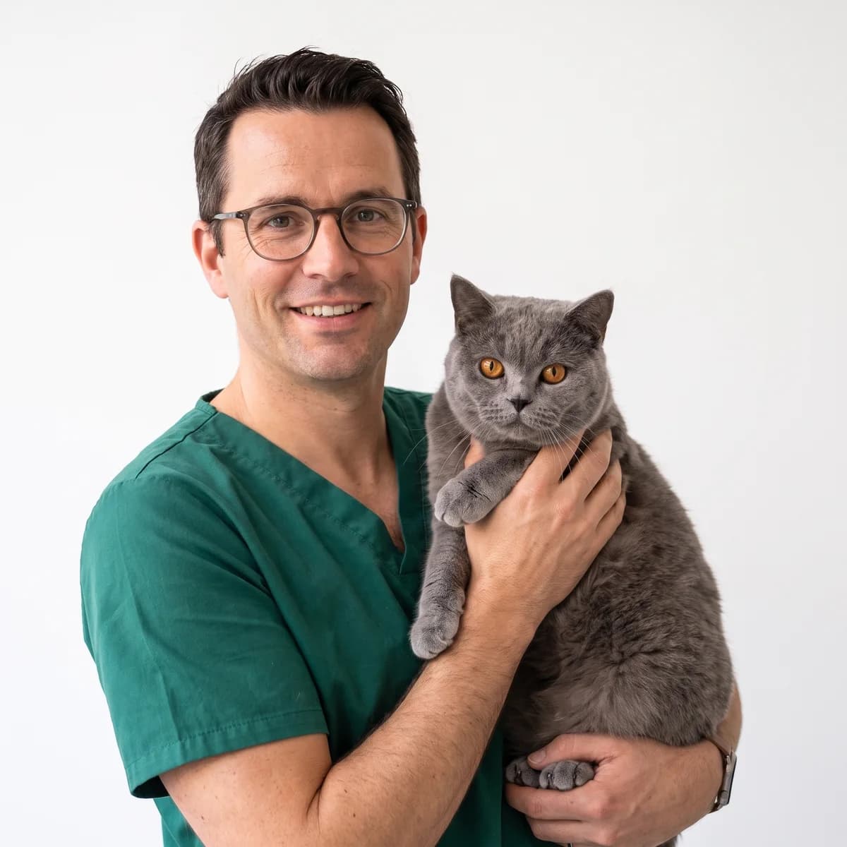 Portrait de Dr. Pierre Martin, Chirurgien vétérinaire
